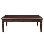 Mesa de centro con patas torneadas