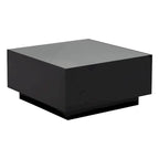 Mesa de centro LED con tapa de vidrio templado esmerilado