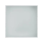 Mesa de centro LED con tapa de vidrio templado esmerilado