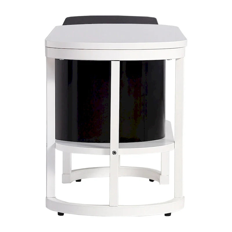 Mueble de TV Extensible con 3 Cajones y Patas Metálicas Ajustables (Compatible con televisores de hasta 75 pulgadas)