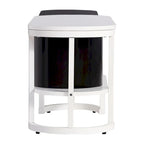 Mueble de TV Extensible con 3 Cajones y Patas Metálicas Ajustables (Compatible con televisores de hasta 75 pulgadas)