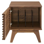 Soporte de exhibición para discos de vinilo - 18.5L x 17.5W x 22H