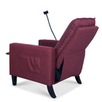 Sofá reclinable ajustable con portavasos y bolsillo de almacenamiento