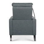 Sofá reclinable ajustable con portavasos y bolsillo de almacenamiento