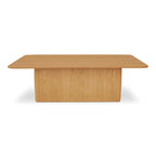 Mesa de centro rectangular con esquinas redondeadas - 55W x 36D x 17H