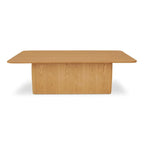 Mesa de centro rectangular con esquinas redondeadas - 55W x 36D x 17H