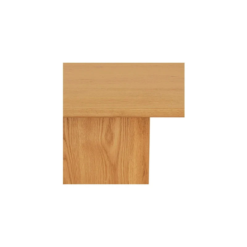 Mesa de centro rectangular con esquinas redondeadas - 55W x 36D x 17H