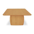Mesa de centro rectangular con esquinas redondeadas - 55W x 36D x 17H
