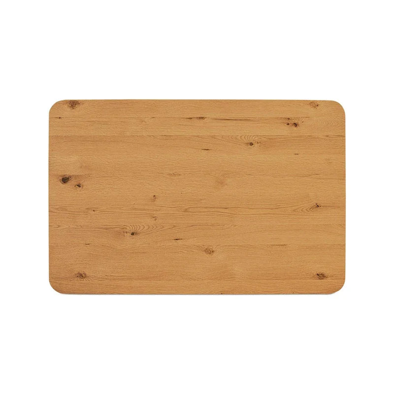 Mesa de centro rectangular con esquinas redondeadas - 55W x 36D x 17H