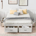 Cama Plataforma Matrimonial con 6 Cajones de Almacenamiento
