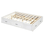 Cama Plataforma Matrimonial con 6 Cajones de Almacenamiento