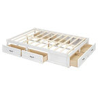 Cama Plataforma Matrimonial con 6 Cajones de Almacenamiento