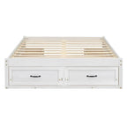 Cama Plataforma Matrimonial con 6 Cajones de Almacenamiento