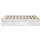 Cama Plataforma Matrimonial con 6 Cajones de Almacenamiento