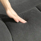 Sillón reclinable elevador eléctrico con masaje y calor, sillón reclinable de tela con control remoto
