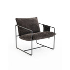 Sillón decorativo con estructura de metal (Juego de 2)