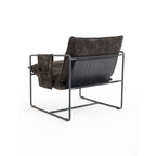 Sillón decorativo con estructura de metal (Juego de 2)
