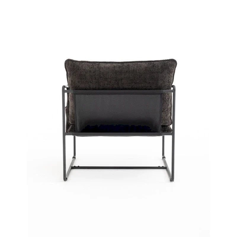 Sillón decorativo con estructura de metal (Juego de 2)