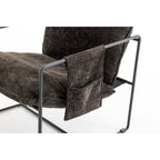 Sillón decorativo con estructura de metal (Juego de 2)
