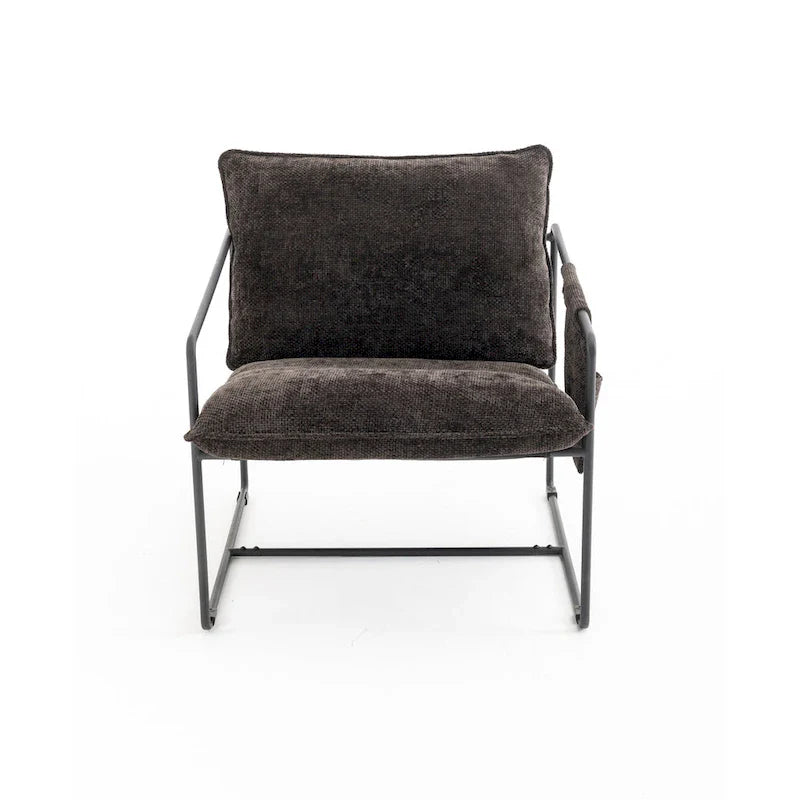 Sillón decorativo con estructura de metal (Juego de 2)