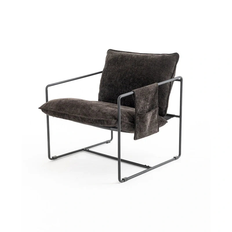 Sillón decorativo con estructura de metal (Juego de 2)