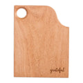 Tabla de cortar artesanal de madera de roble