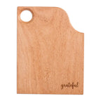 Tabla de cortar artesanal de madera de roble