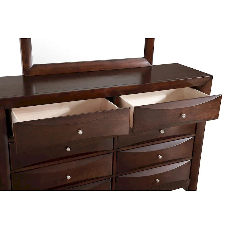 Cómoda de dormitorio de 8 cajones