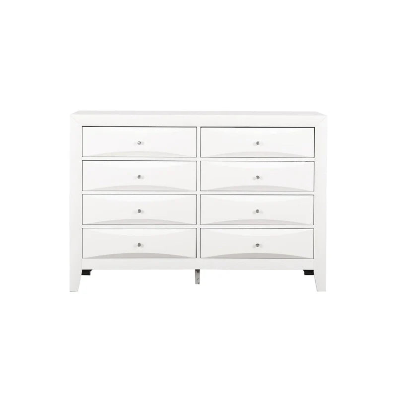 Cómoda de dormitorio de 8 cajones