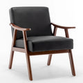 26.37 sillón decorativo ancho de piel sintética