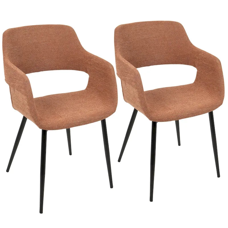 Sillas de comedor Mid-Century Modern, juego de 2
