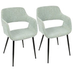 Sillas de comedor Mid-Century Modern, juego de 2