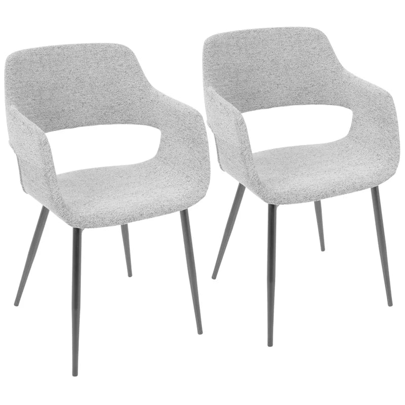 Sillas de comedor Mid-Century Modern, juego de 2