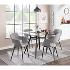 Sillas de comedor Mid-Century Modern, juego de 2