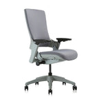 Silla de oficina ergonómica ajustable en altura – Tela gris