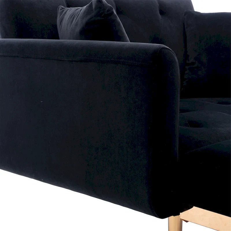 Sillón individual tipo barril con acolchado de espuma y tapicería de terciopelo