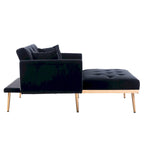 Sillón individual tipo barril con acolchado de espuma y tapicería de terciopelo