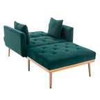 Sillón individual tipo barril con acolchado de espuma y tapicería de terciopelo