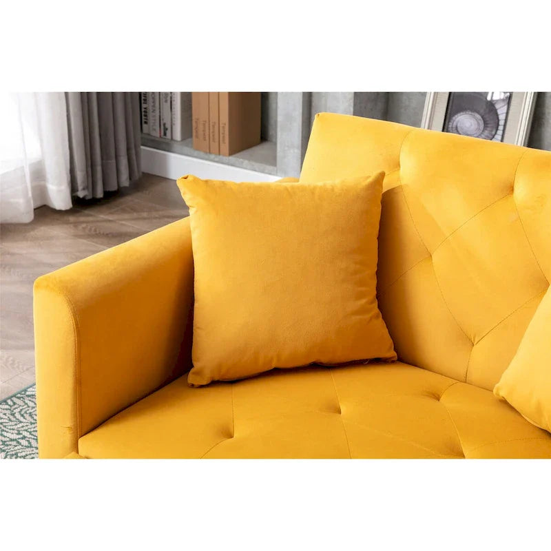 Sillón individual tipo barril con acolchado de espuma y tapicería de terciopelo